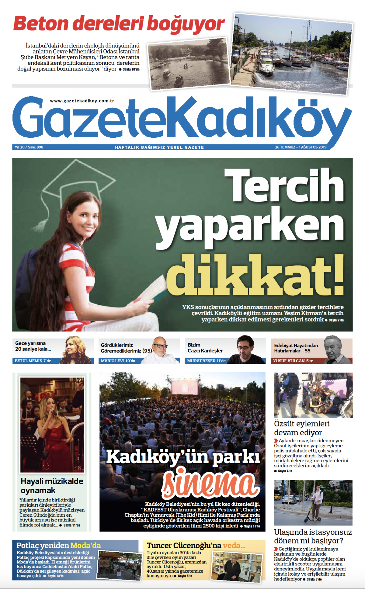 Gazete Kadıköy - 998. Sayı